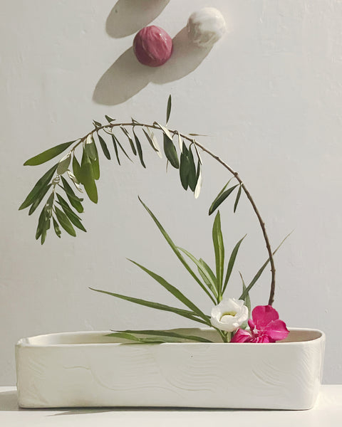 Ikebana holder wide